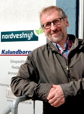 Claus ved mediehuset maj 2013